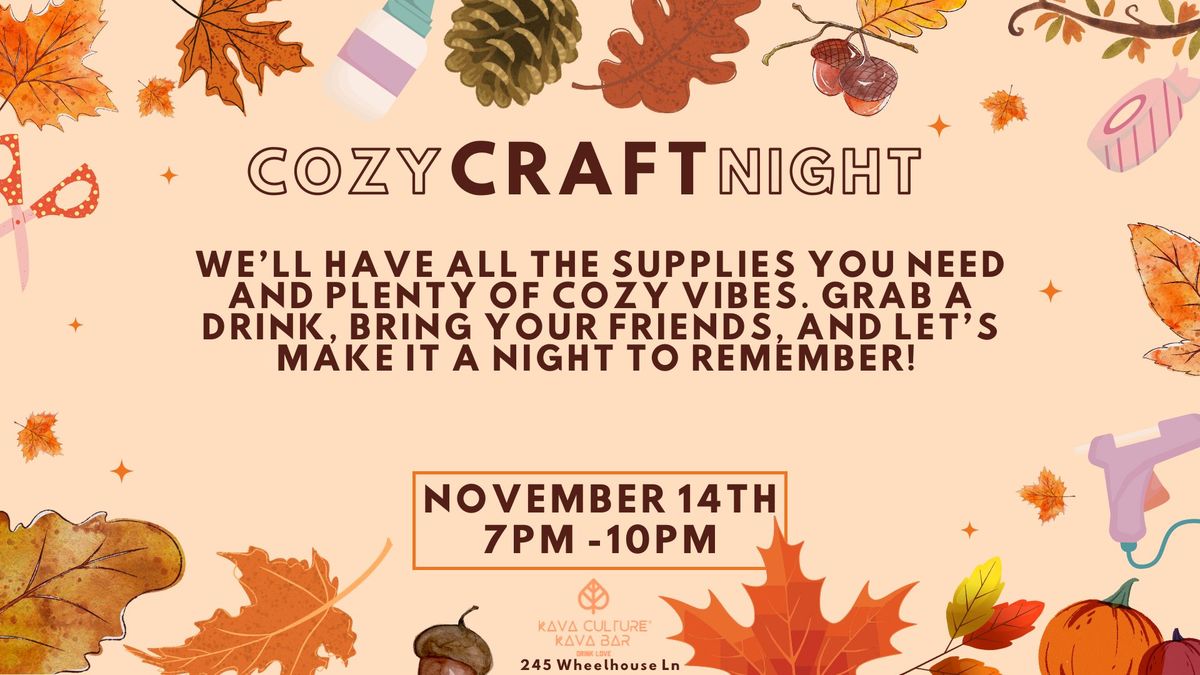 Cozy Craft Night