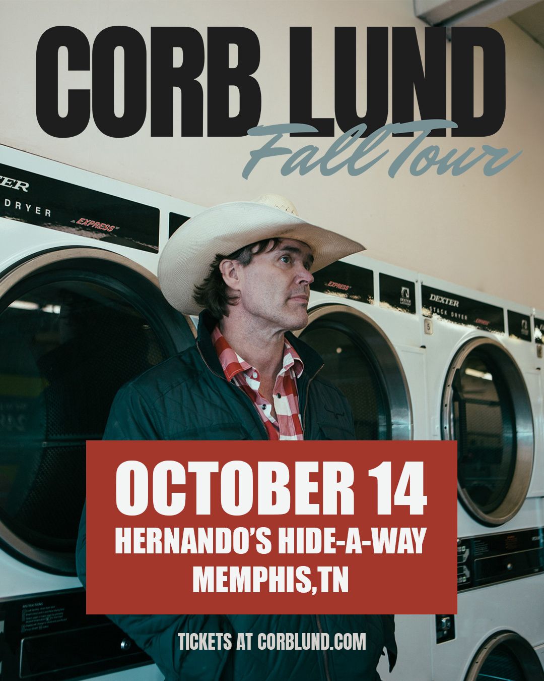 Corb Lund w\/ India Ramey at Hernando's Hide-A-Way - Memphis