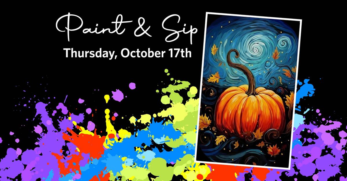 Paint & Sip Night at The Spa at Norwich Inn