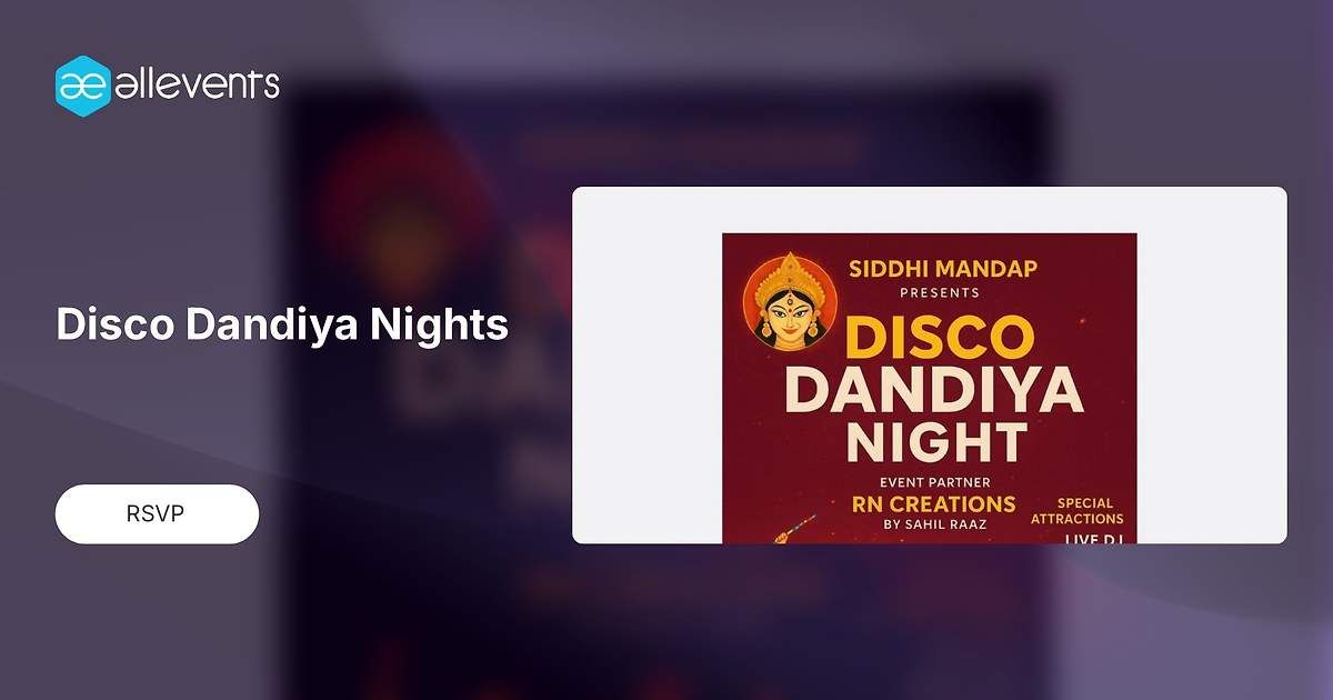 Disco Dandiya Nights
