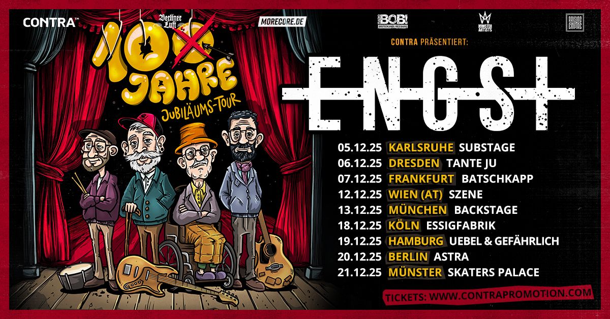 Engst - 10 Jahre Jubil\u00e4umstour | Hamburg