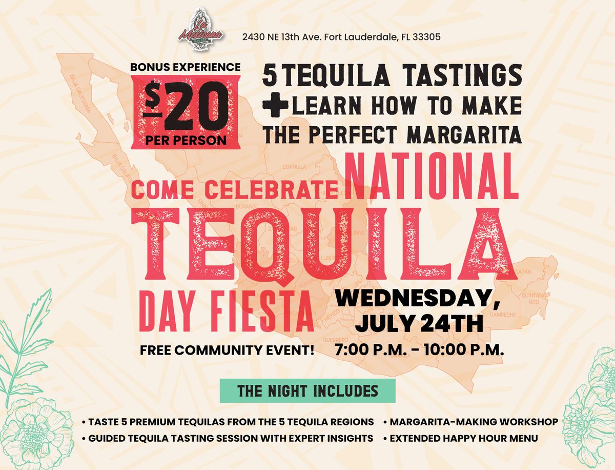 National Tequila Day Fiesta!