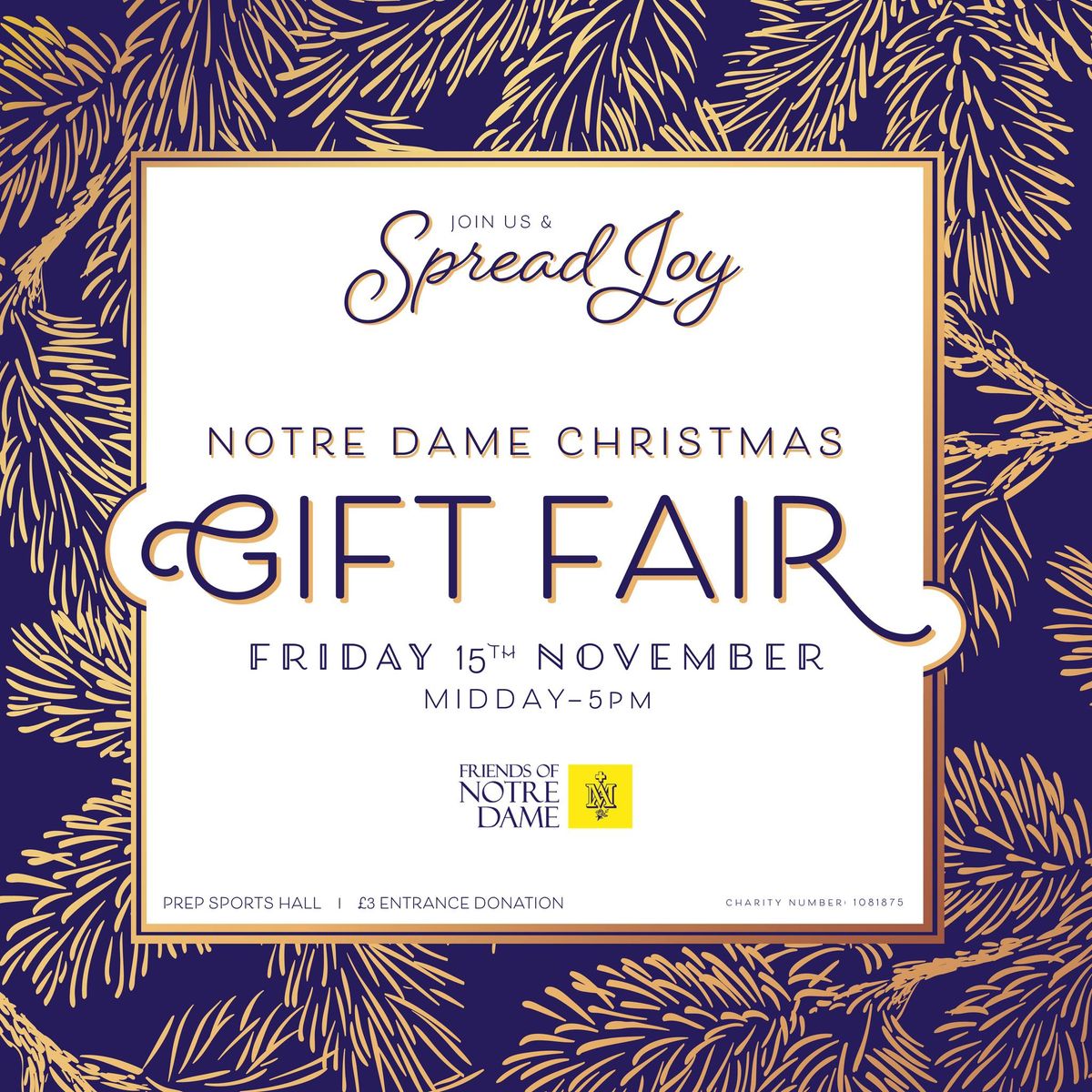 Notre Dame Christmas Gift Fair