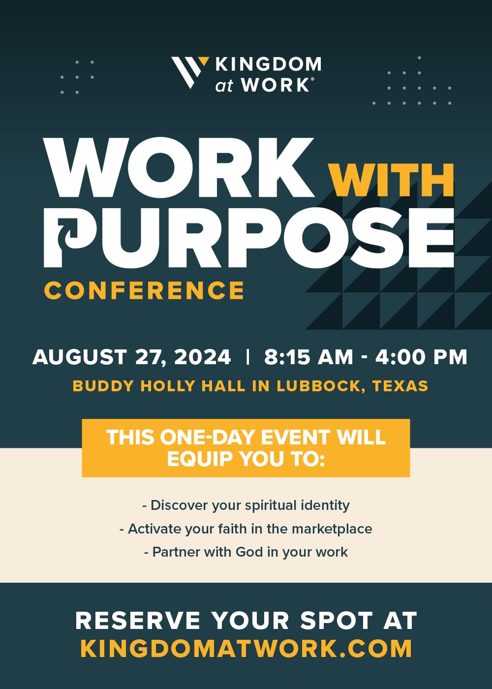 Work With Purpose Conference