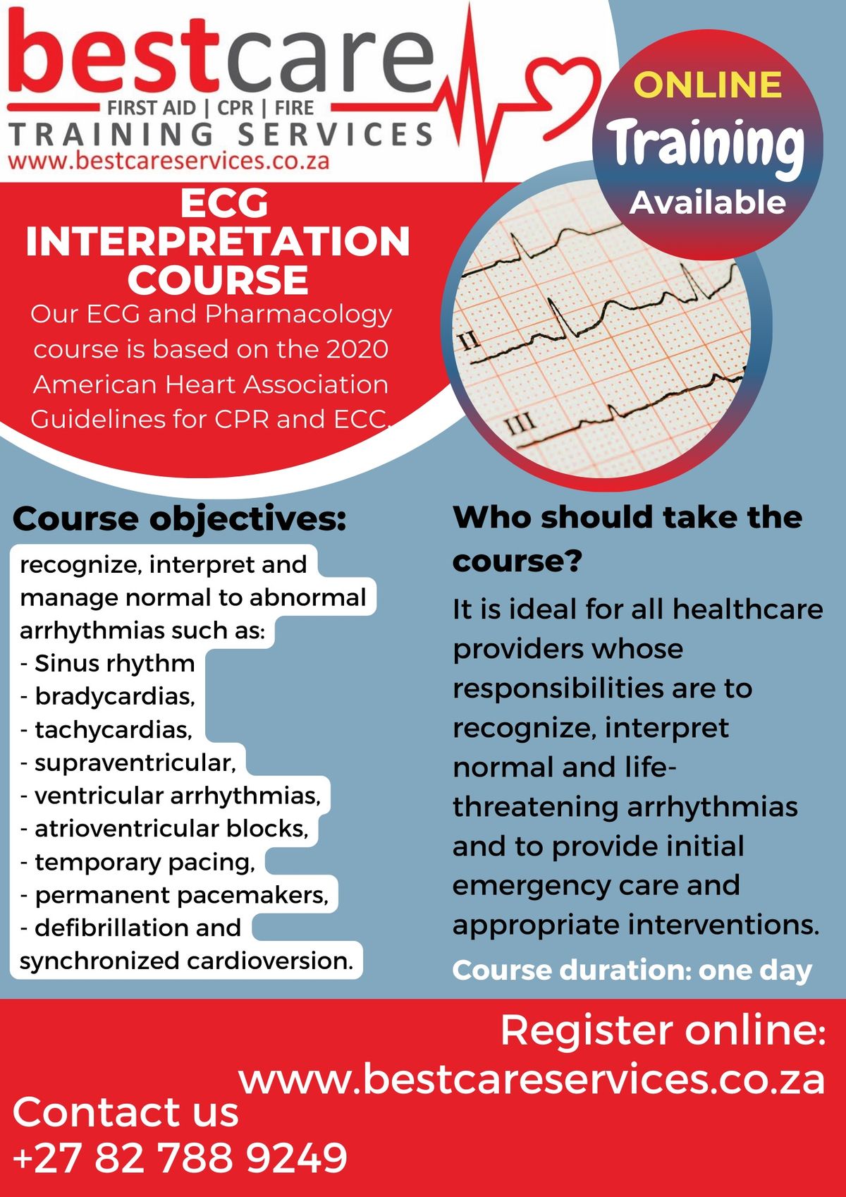 ECG Interpretation Course in George