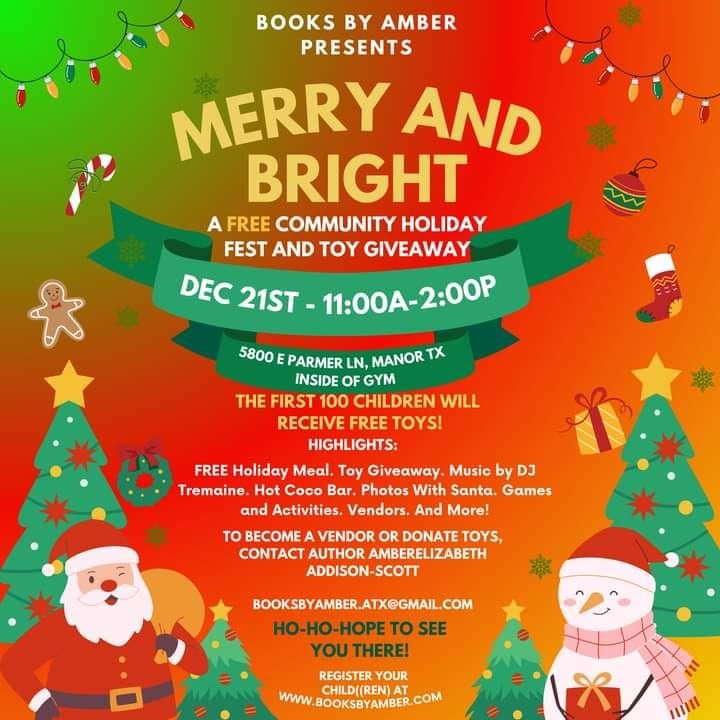 Merry and Bright:Free Community Holiday Fest and Toy Giveaway