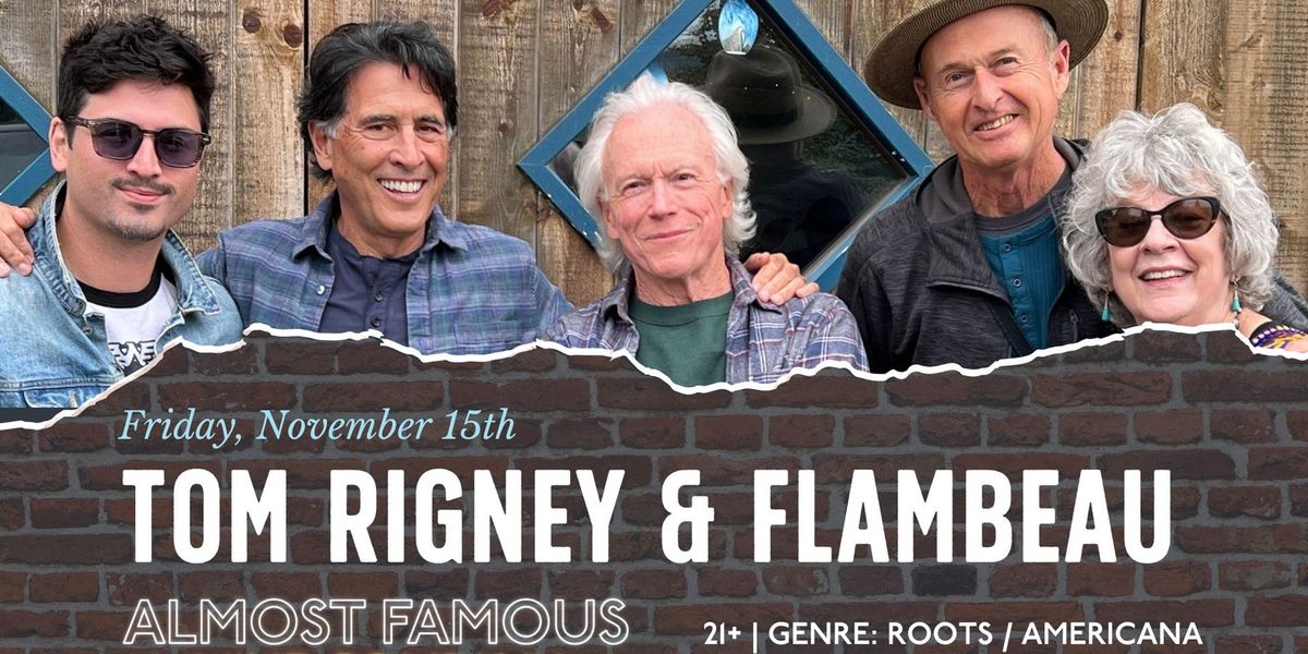 Tom Rigney & Flambeau: hot New Orleans and roots music