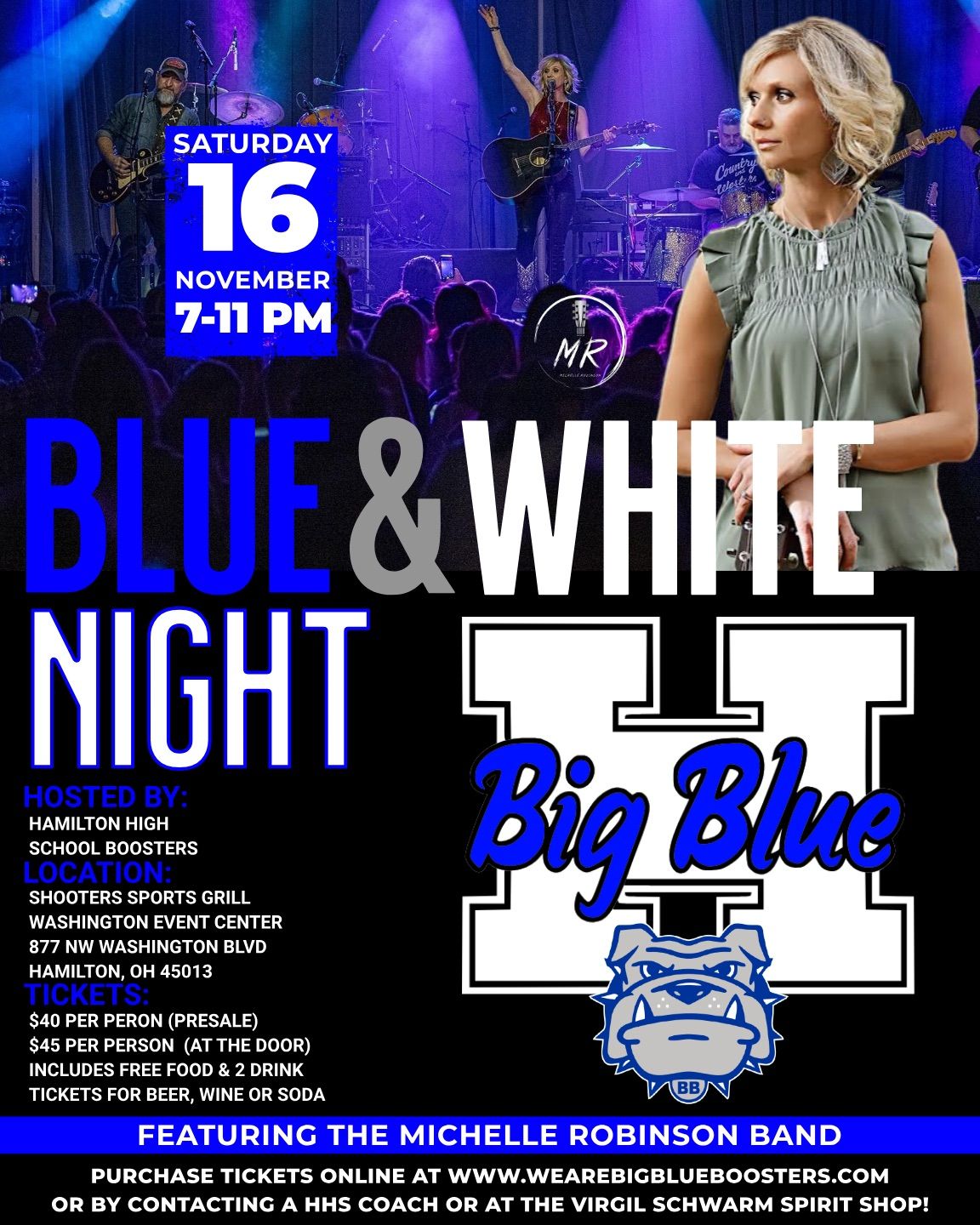 BLUE & WHITE NIGHT