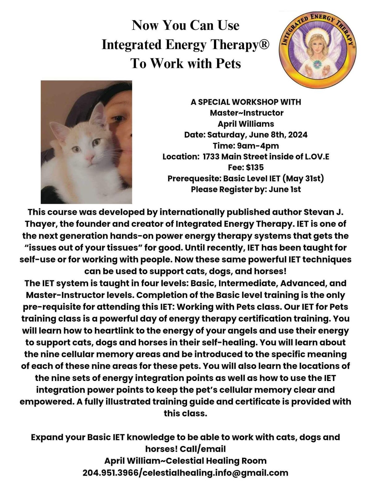 Integrated Energy Therapy and Your Pets