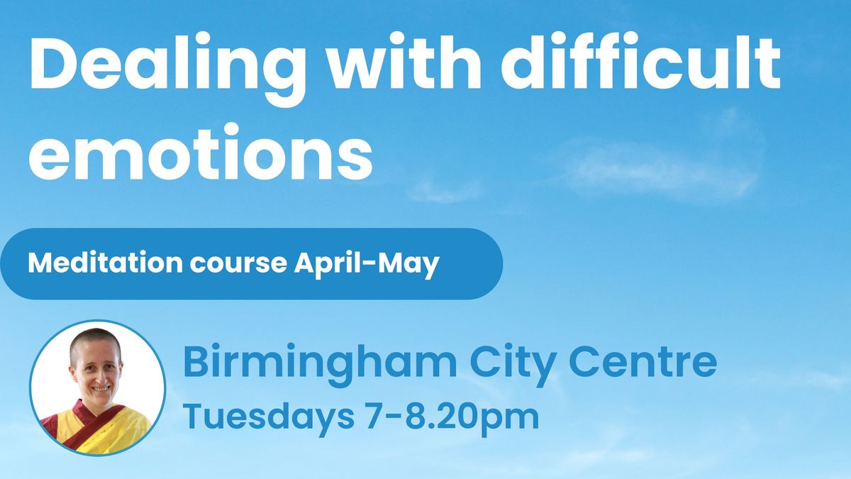 Birmingham Tuesday evening meditation course