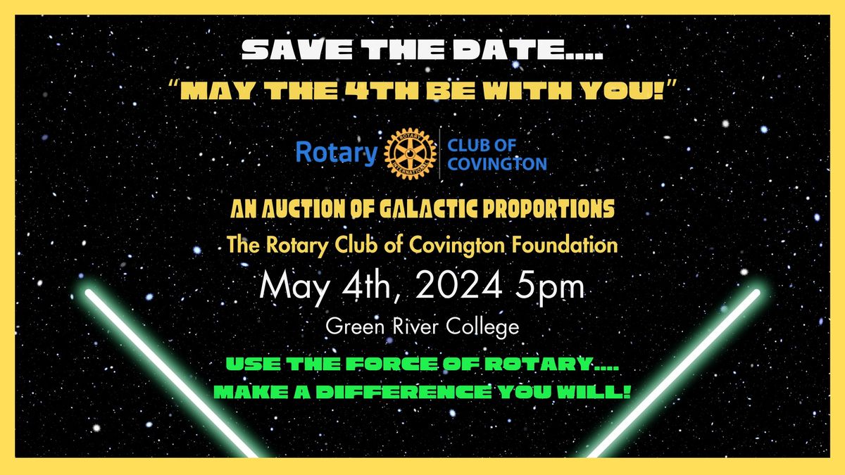 May The 4th Be With You - An Auction Of Galactic Proportions