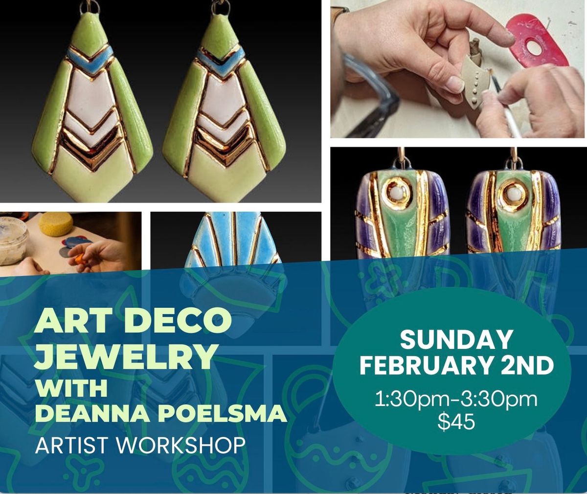 Jewelry Making with Ceramic Artist Deanna Poelsma