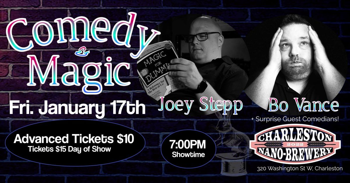 Magic & Comedy at Charleston Nano Brewery