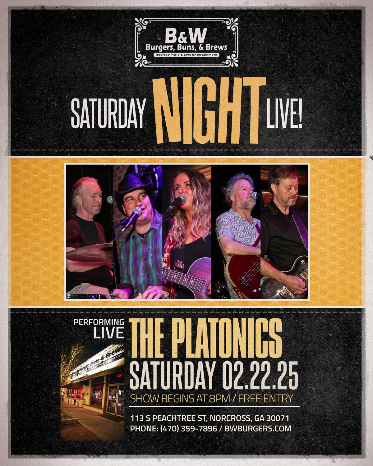 The Platonics Live - Free Event