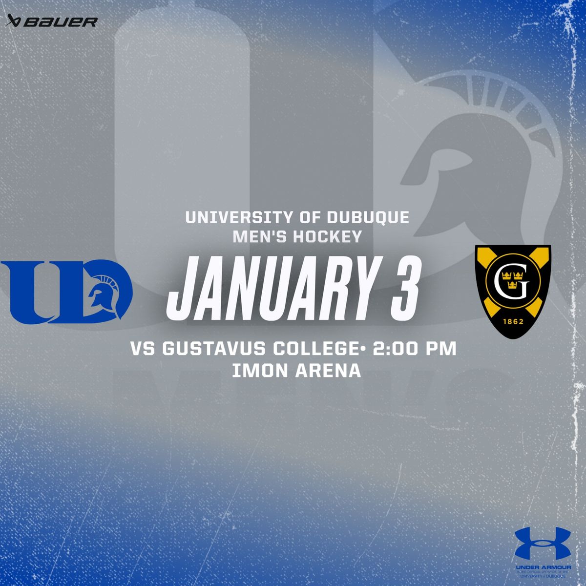 UD Men's Hockey vs. Gustavus College 