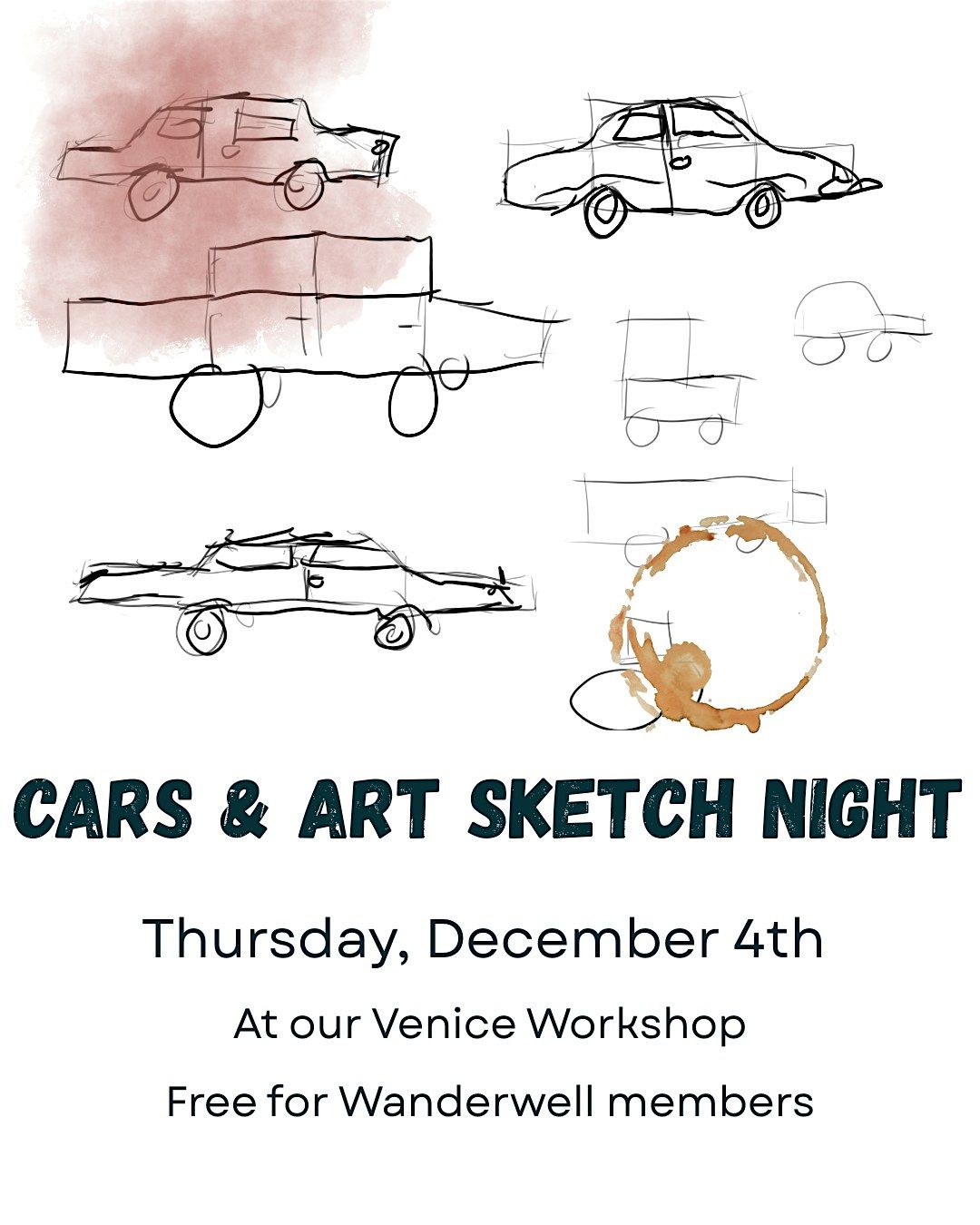 Cars and Art Sketch Night