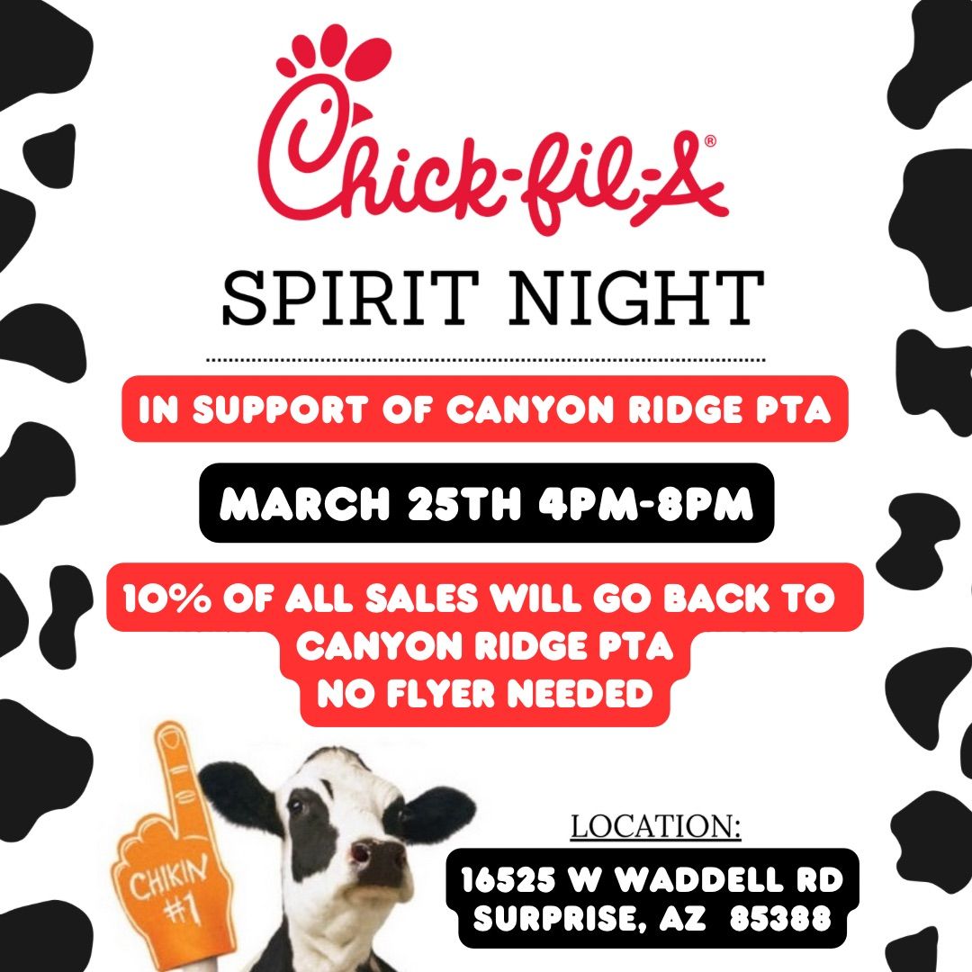 Chick-fil-a Spirit Night 