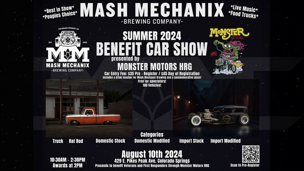 Mash Mechanix Summer Benefit Car Show