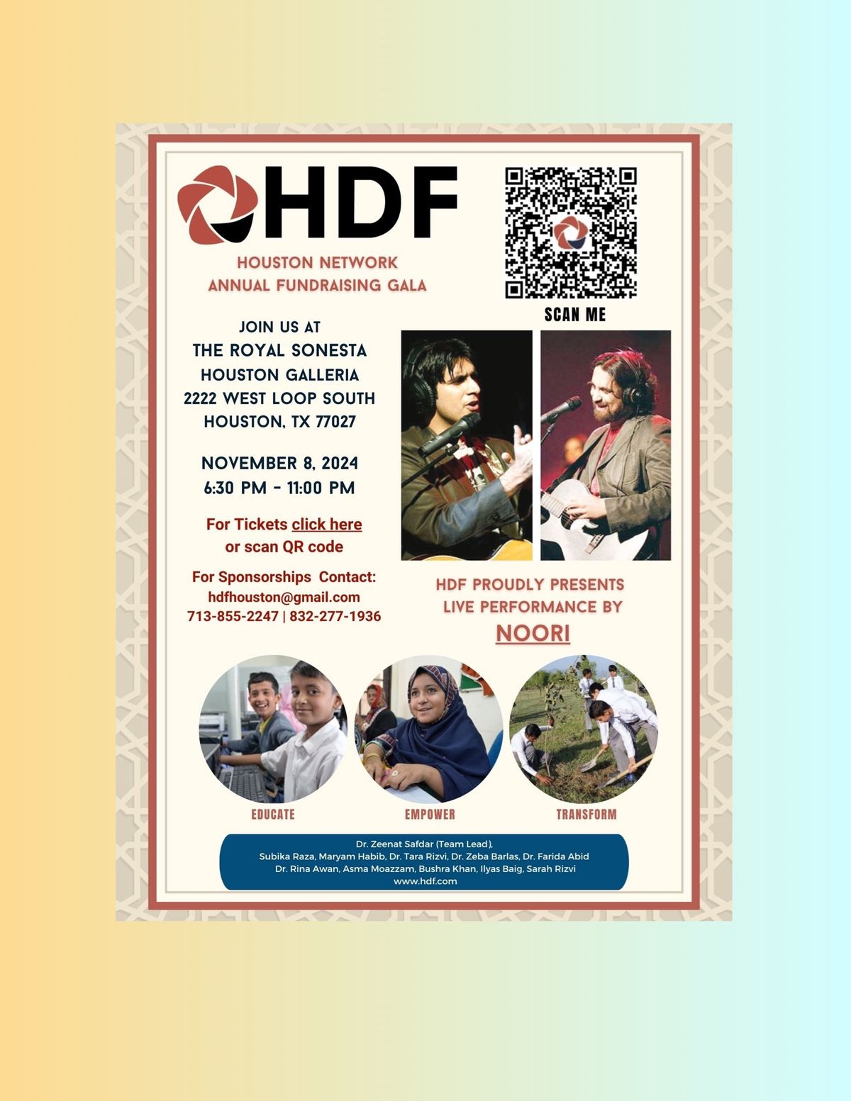 Annual HDF Houston Gala