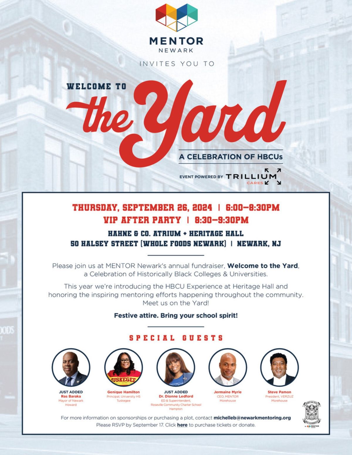 Welcome to The Yard: A Celebration of HBCUs and Mentoring