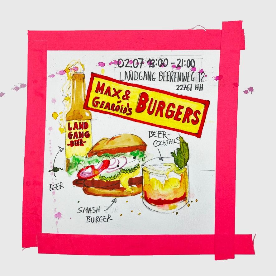 Max & Gear\u00f3ids Burgers feat. Landgang