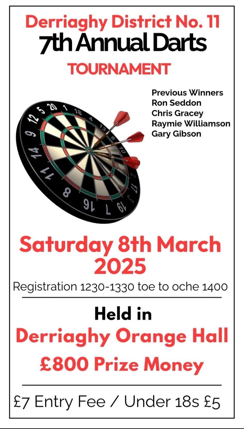 7th Annual Darts Day