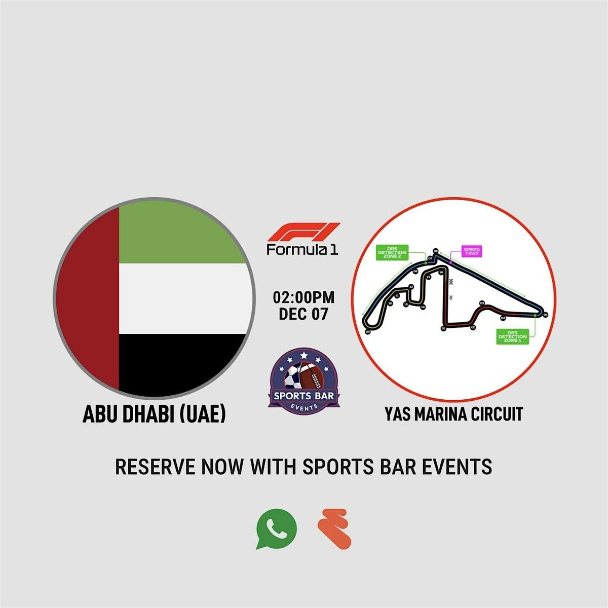 Formula 1 Abu Dhabi Grand Prix [F1] - La Latina | Sports Pub Madrid