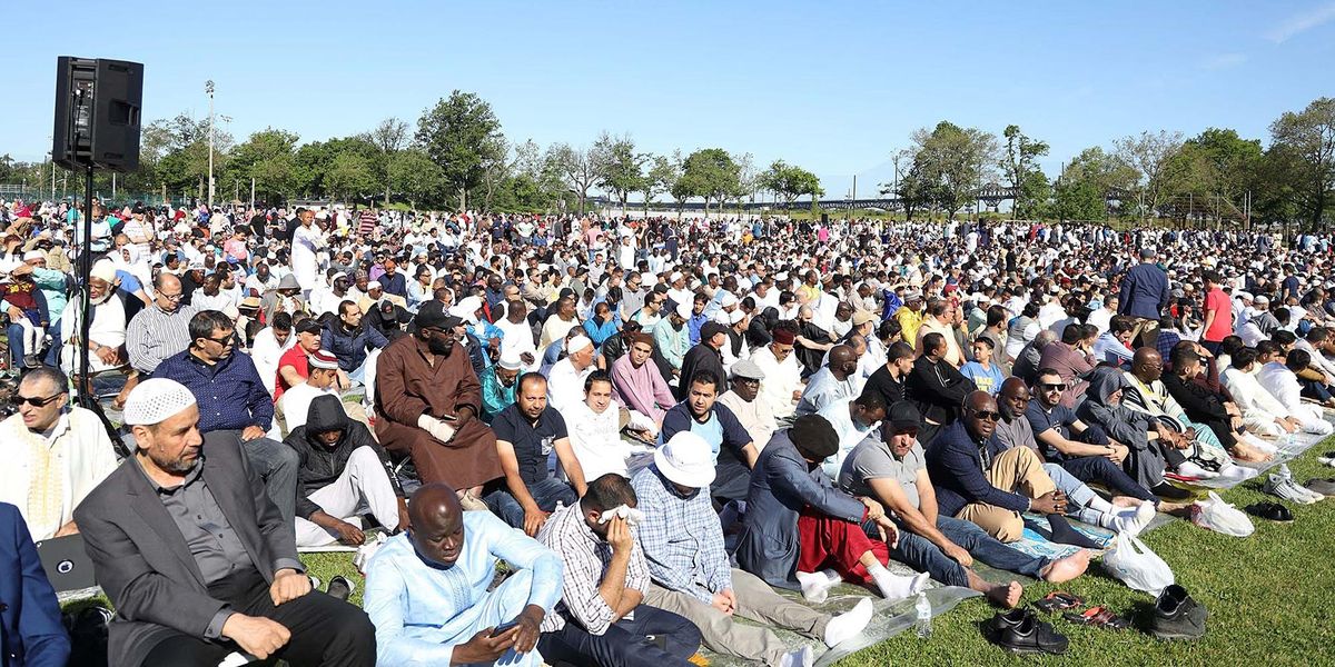 EID PRAYER at Paul Keating Park Bankstown 2021