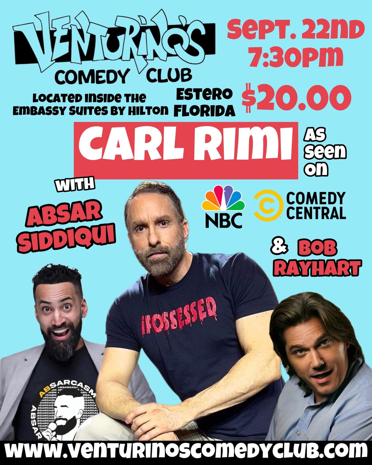 Carl Rimi, Absar Siddiqui, & Bob Rayhart