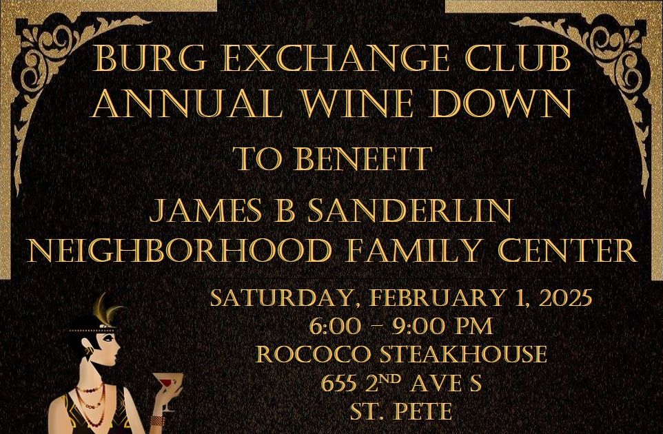 Wine Down to Benefit Sanderlin Family Center