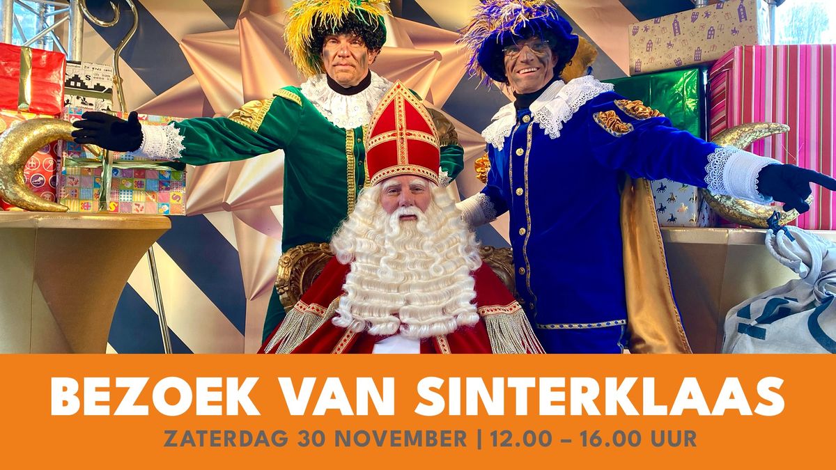 Bezoek van Sinterklaas