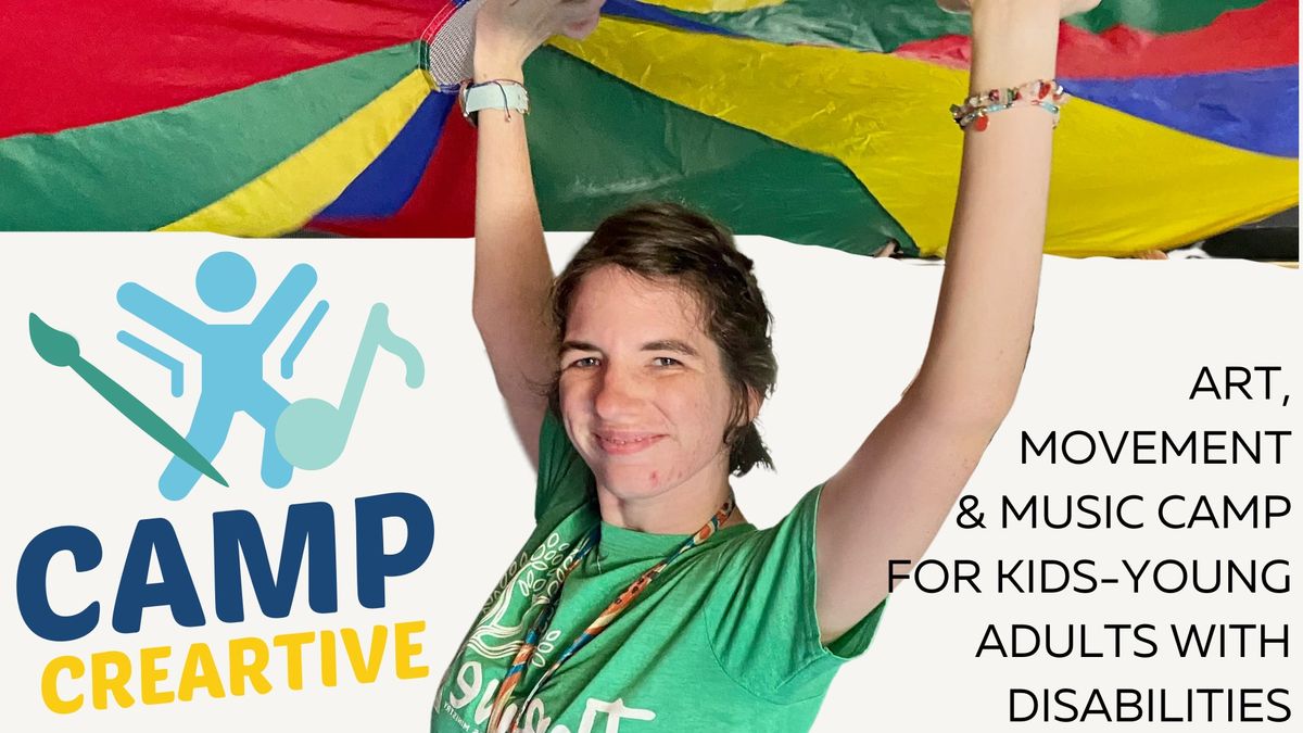 Camp CreARTive: Art, Movement, & Music Camp for Kids with Disabilities