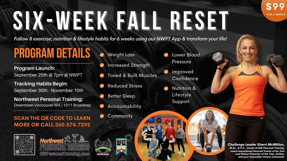 Six Week Fall Reset with Sherri McMillan