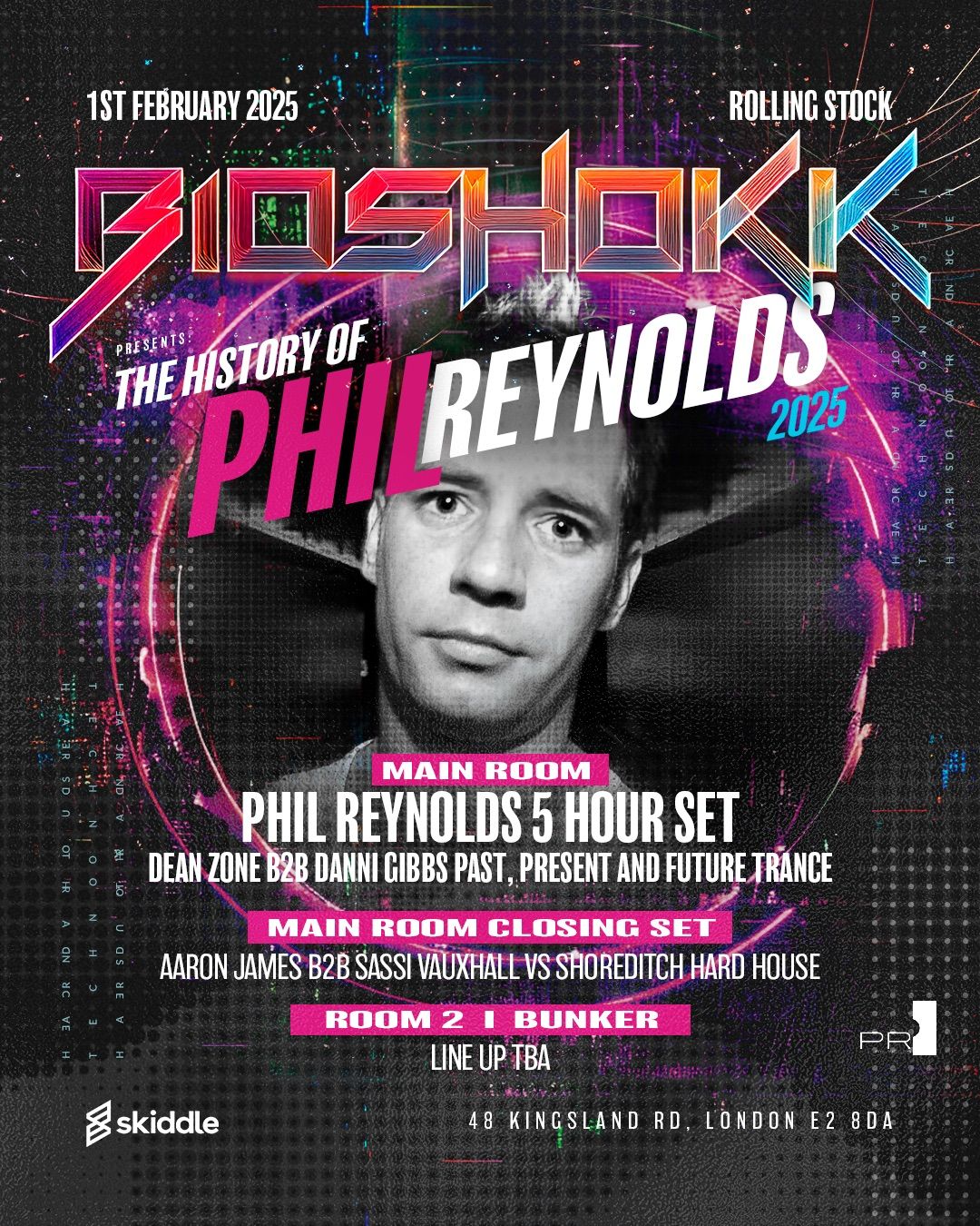 BIOSHOKK presents. The History of Phil Reynolds 2025 (Day Party)