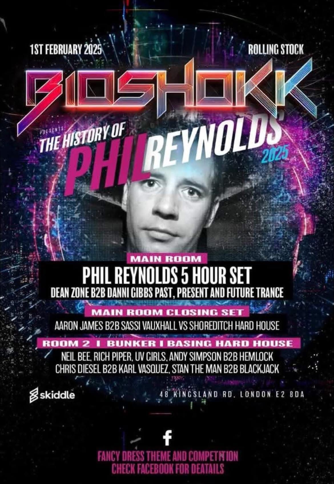 BIOSHOKK presents. The History of Phil Reynolds 2025 (Day Party)