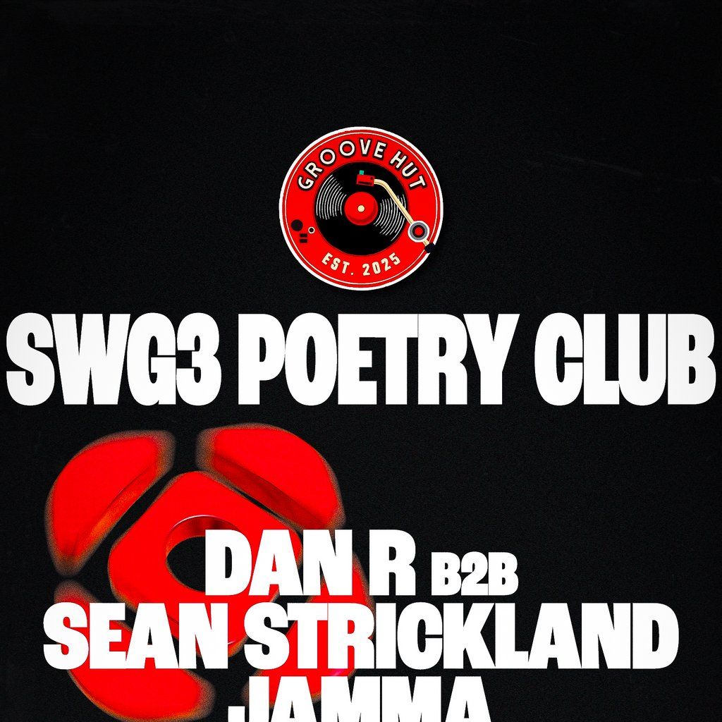 GROOVE HUT: SWG3 Poetry Club