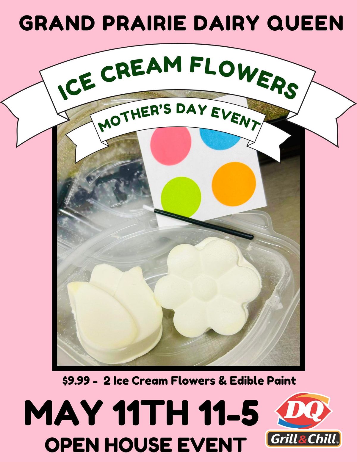 Mother's Day - Ice Cream Flowers Make & Take 