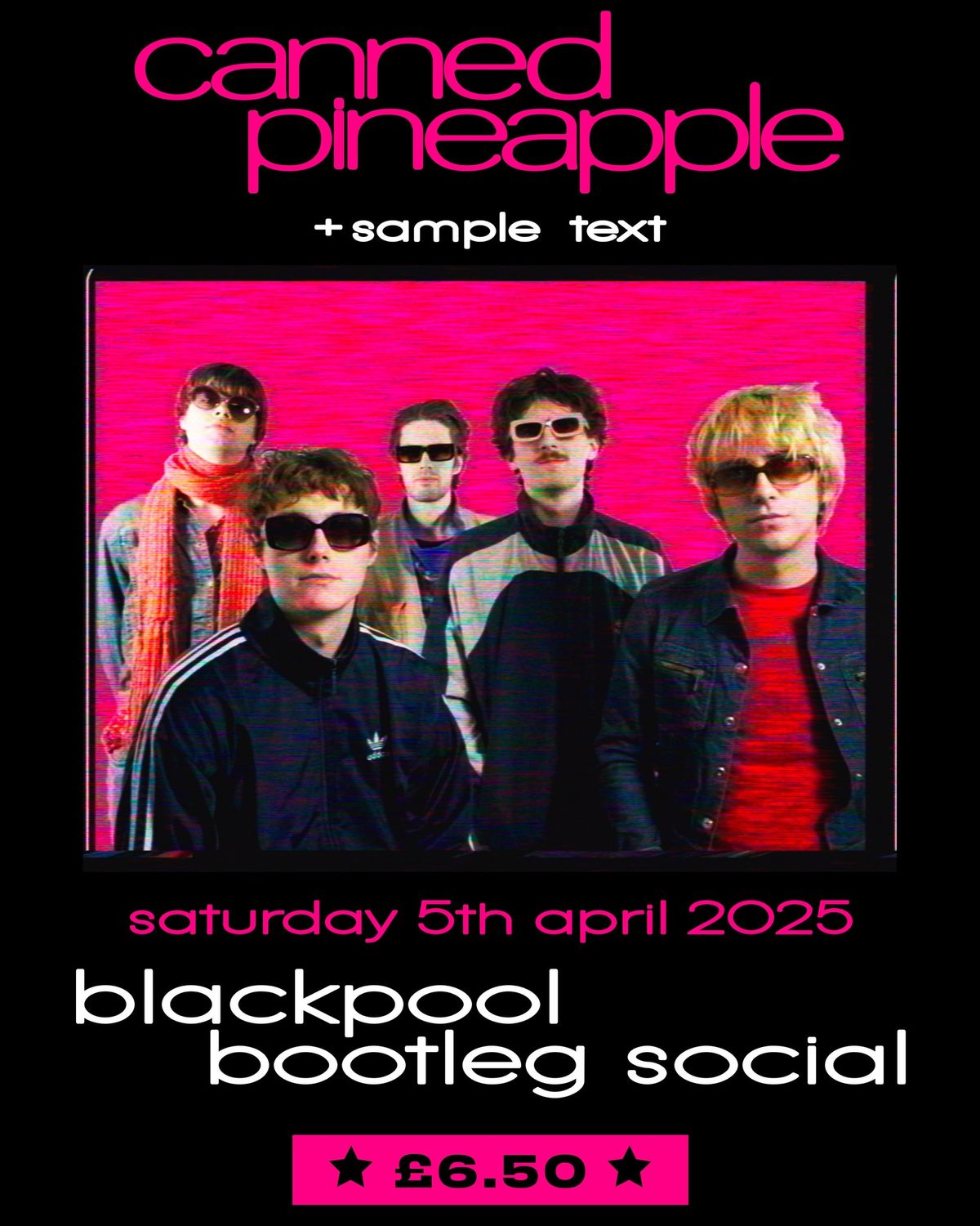 Canned Pineapple + Sample Text + Dead Sheep at Bootleg Social, Blackpool