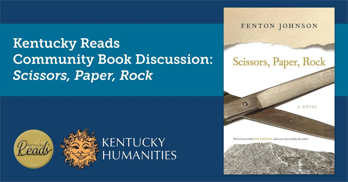 Kentucky Reads Book Discussion: Scissors, Paper, Rock