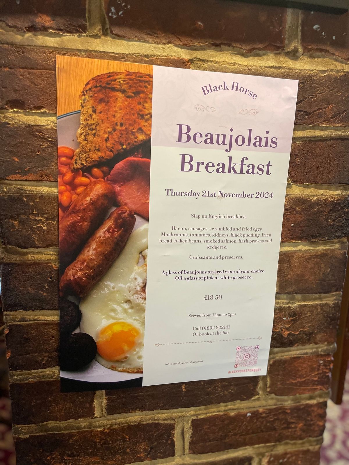 Beaujolais Breakfast 