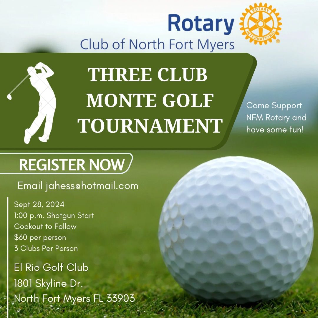 North Fort Myers Rotary Club Golf Fundraiser