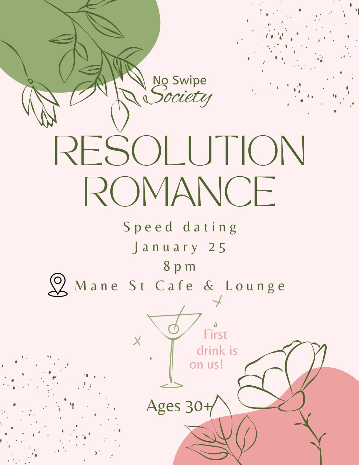 Resolution Romance Speed Dating