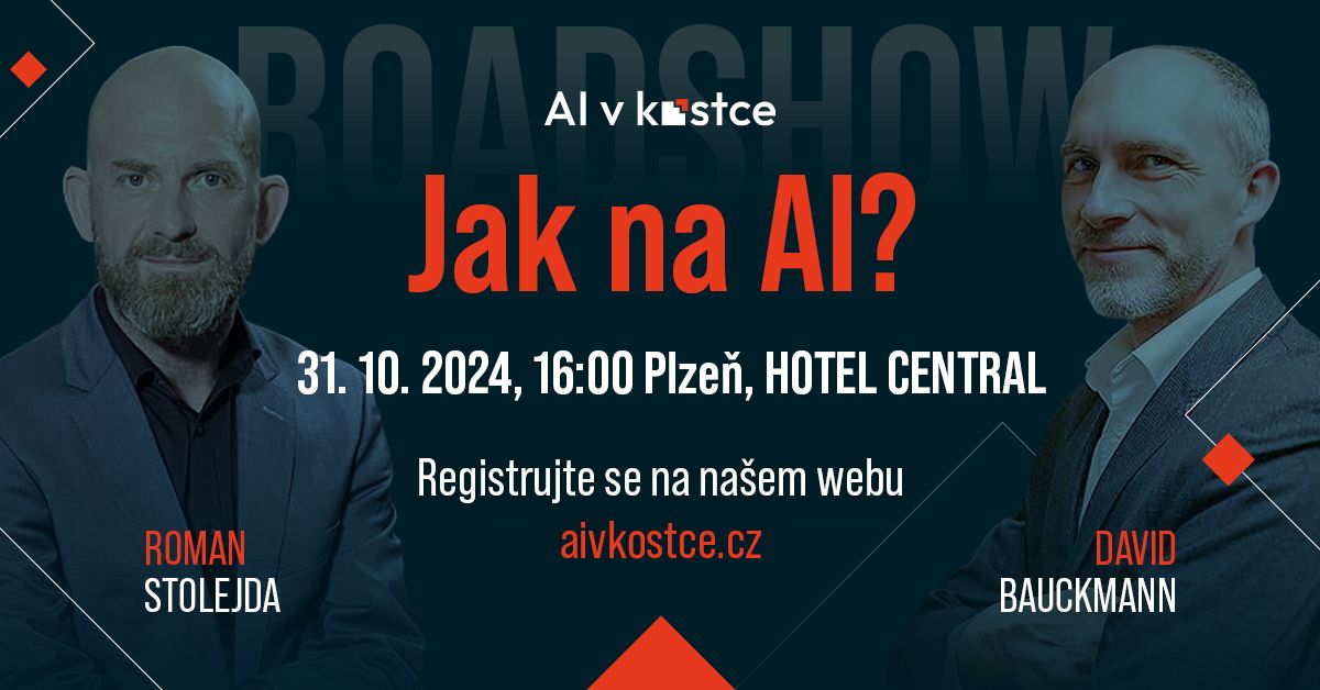 AI v kostce LIVE : Roadshow po \u010desk\u00fdch m\u011bstech