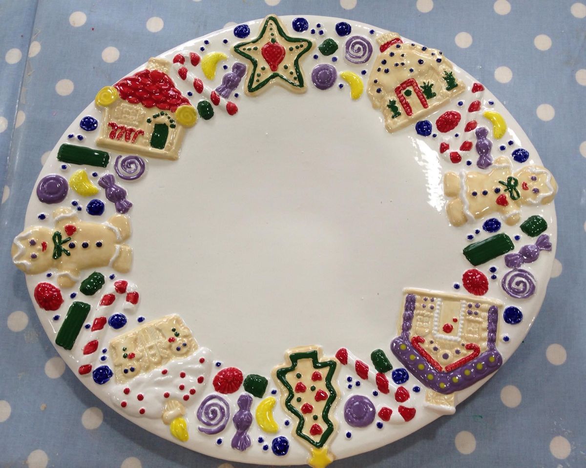 Christmas Platter Painting Workshop