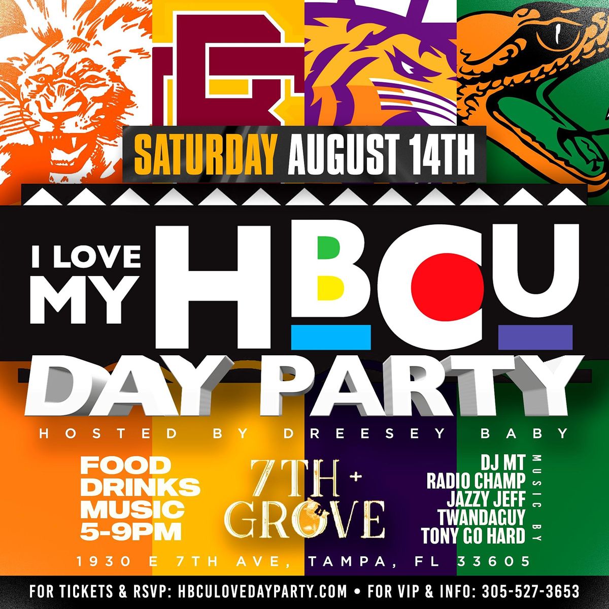 I LOVE MY HBCU DAY PARTY!