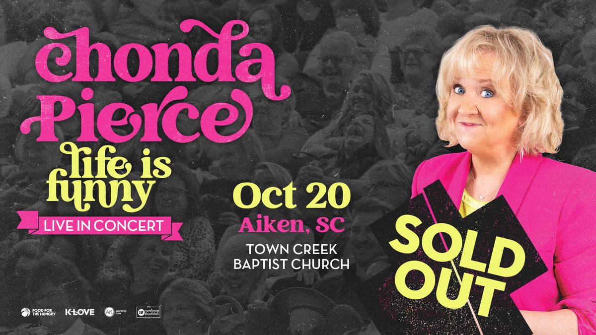 Chonda Pierce Life is Funny - Aiken, SC - SOLD OUT