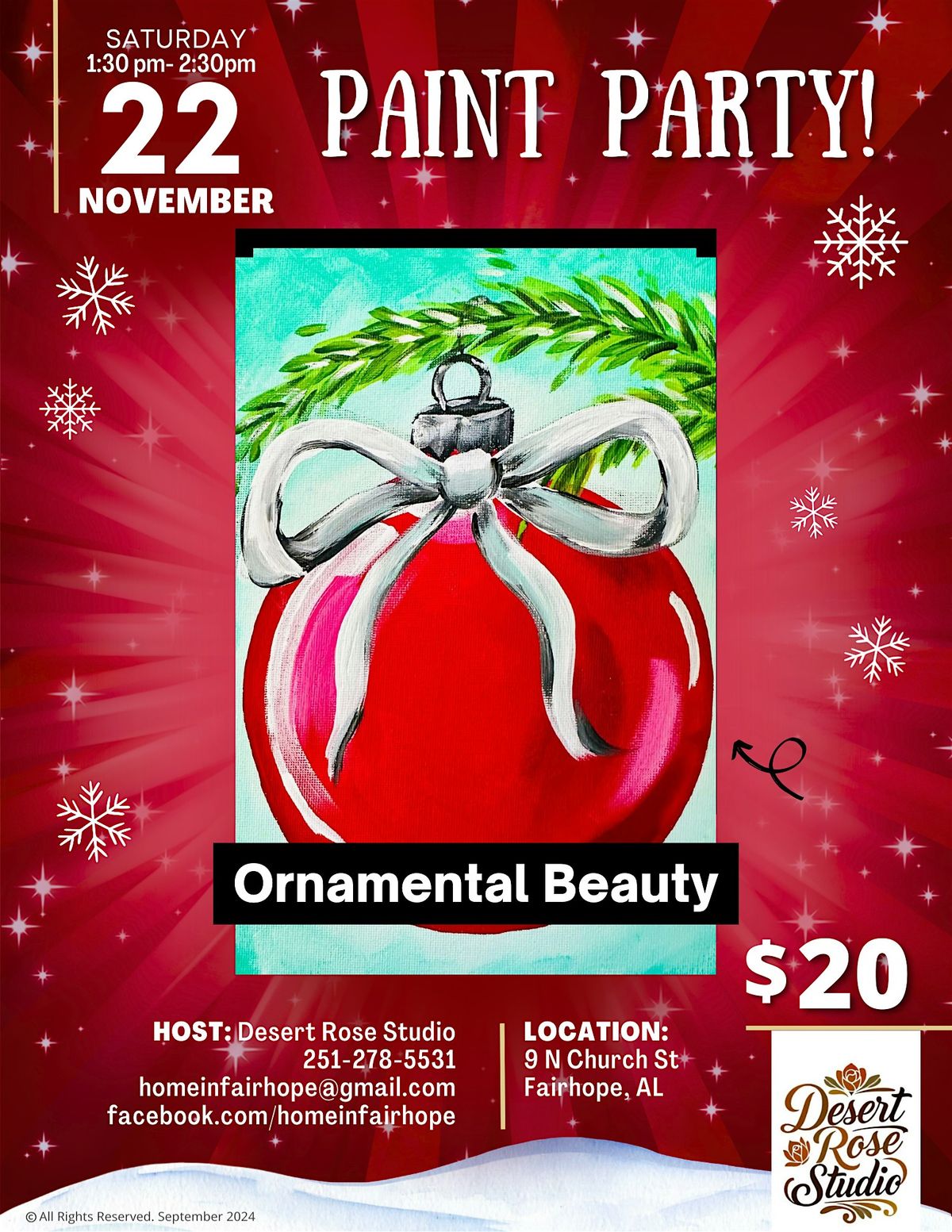 Ornamental Beauty Paint Party!