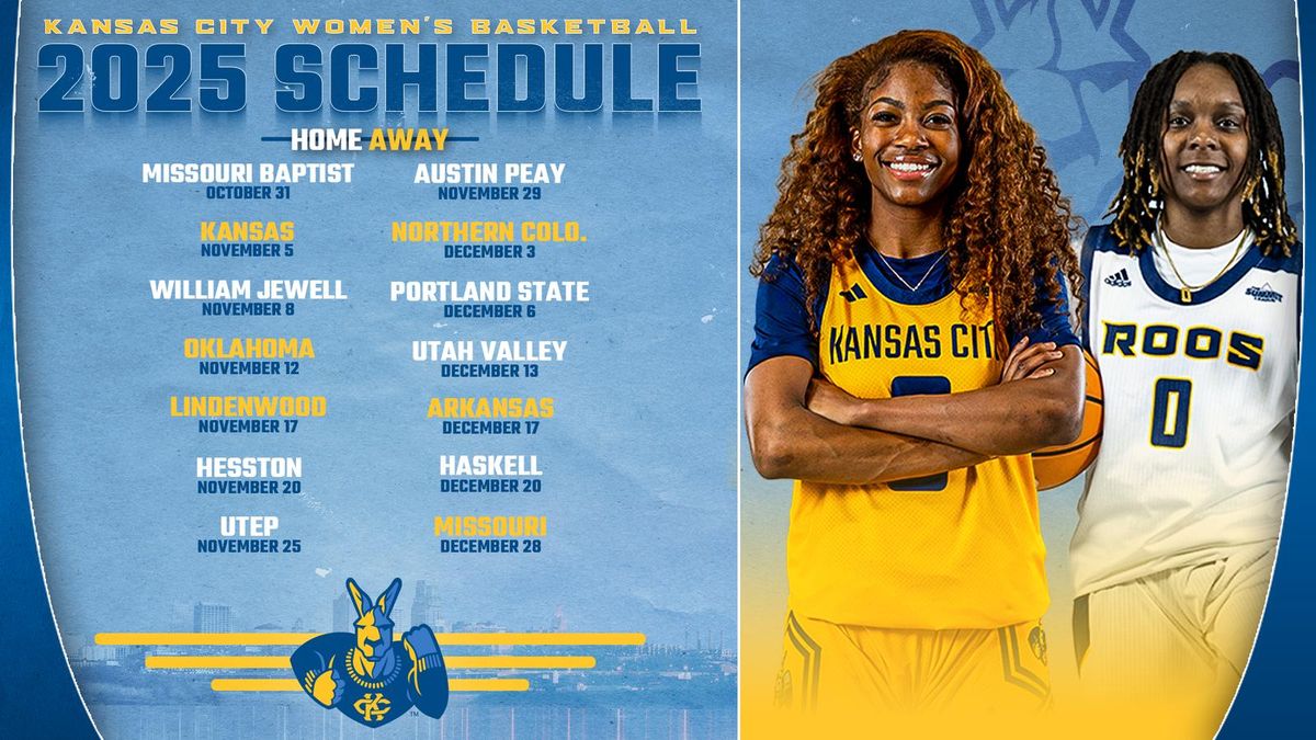 Kansas City Roos at Missouri Tigers Womens Basketball
