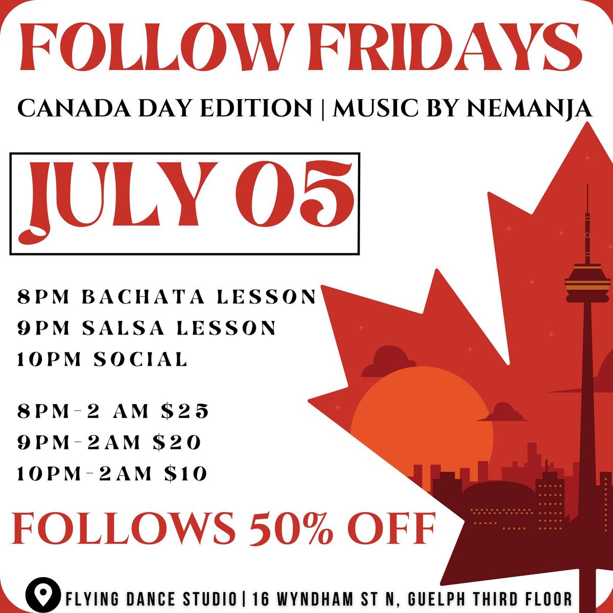 Follow Fridays: Canada Day