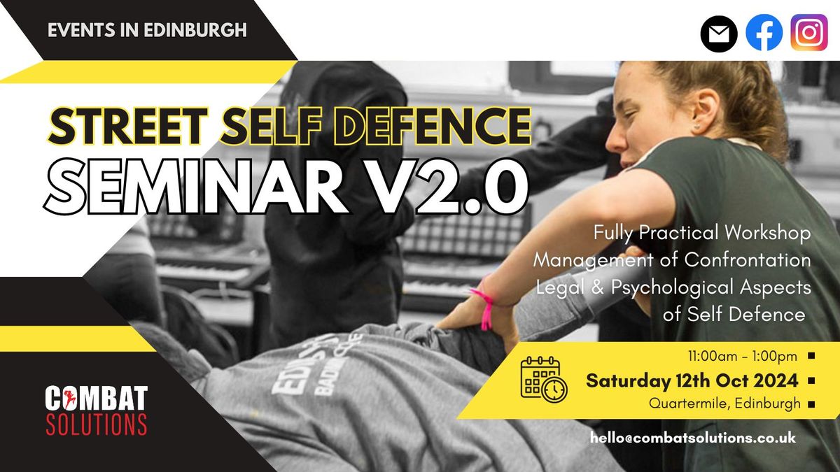 Street Self Defence Seminar 